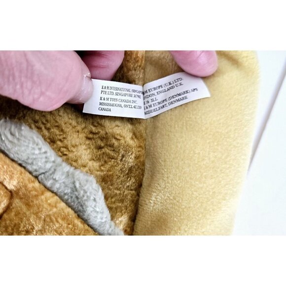 K&M 2003 Triceratops Hand PUPPET Realistic Head Plush Pretend Play Dinos… - Picture 6 of 8